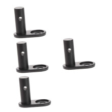 Trailer Elbow Steel Hitch Coupler with Angled Design for Bike Trailers, Heavy-Duty Traction Head and Hooks