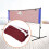 Durable Portable Badminton Net for Competitions - Easy Installation, Includes Fixing Rope, Suitable for Outdoor Use 2