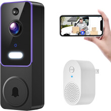 Blazique Smart Video Doorbell Camera, Wireless Indoor/Outdoor