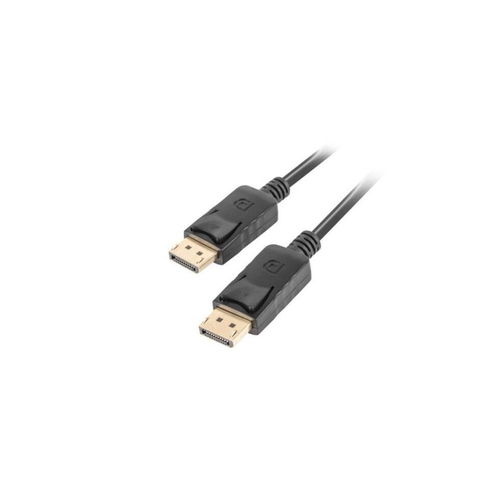 Lanberg CA-DPDP-10CC-0030-BK DisplayPort-Kabel 3 m Schwarz (3 m), Videokabel, Schwarz - Bild 8