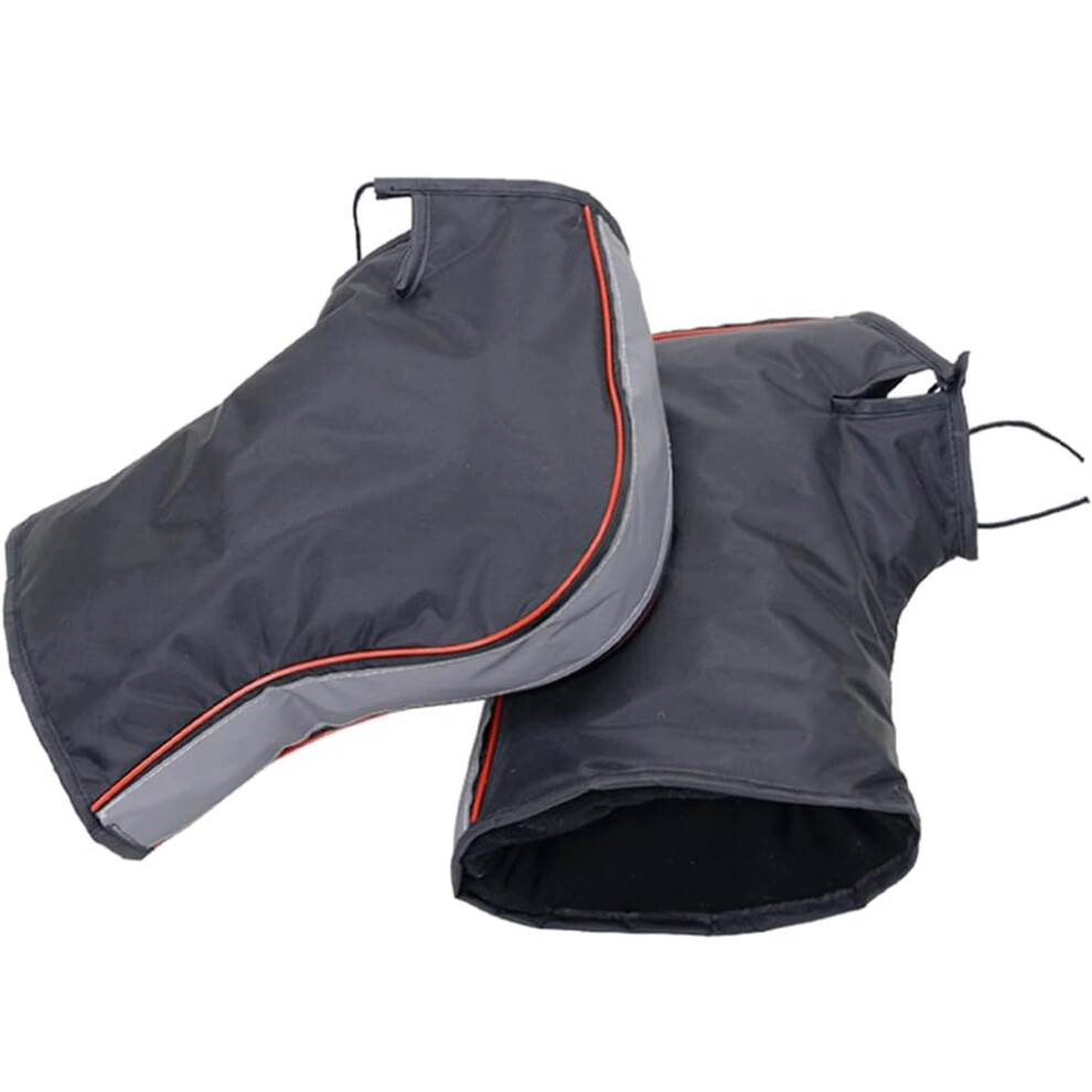 Motorcycle Handlebar Cover, Windproof And Warm Gloves, Thickened Handlebar Grip Cover For Electric Bikes 6038364534019