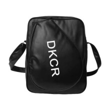 Badminton Bag Storage for Adults, Beginners, Travel, Large Capacity, Adjustable Strap, Professional Shoulder Carry, Black