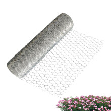 Chicken Coop Net 0.4m x 1m Heavy Duty Galvanised Iron Wire Mesh Fence Animal Barrier Hexagonal Chicken Wire for Farm Garden