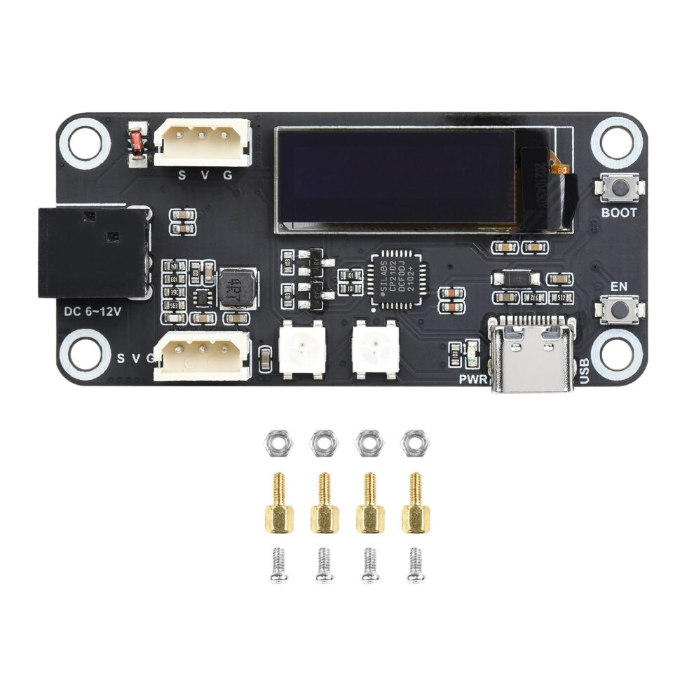 Esp32 Servo Driver Expansion Board With Built-In Wifi For Serial Bus Servos, Compatible With Arduino And Raspberry Pi 6482260916033