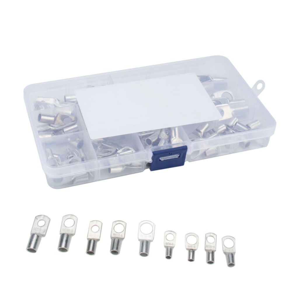 Crimp Wire Connectors 65Pcs Sc Terminal Lug Tube Seal Battery Soldered Connector High Conductivity Electrical Kit 6482260916316