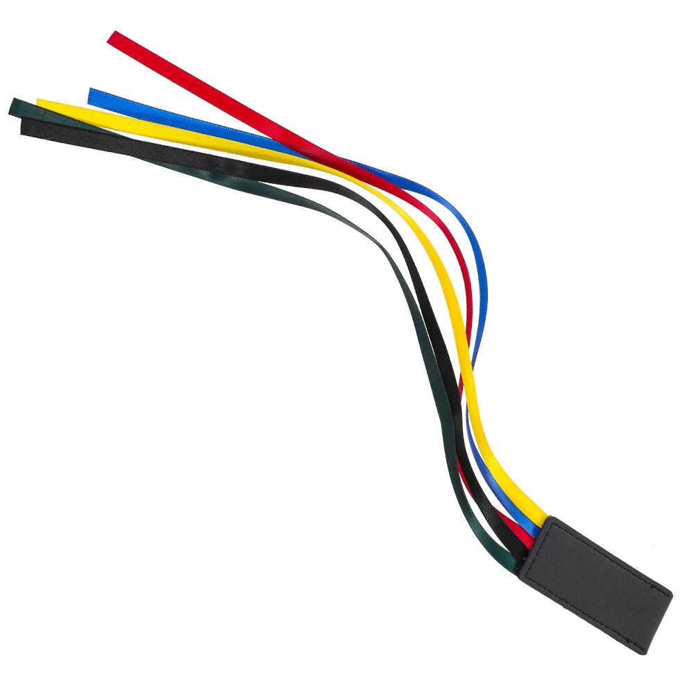 Gekleurd Touw Notitieboekje Studentenleer-image