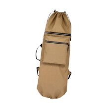 Skateboard Backpack Lightweight Wear Resistant Adjustable Strap Foldable Storage Handbag for Skateboard Gear