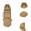 Skateboard Backpack Lightweight Wear Resistant Adjustable Strap Foldable Storage Handbag for Skateboard Gear 3