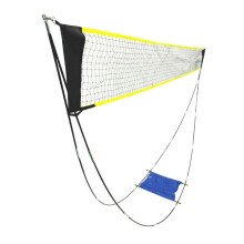 Badminton Net Set with Volleyball and Pickleball Net, Outdoor Sports Kit for Kids, Includes Carry Bag and Tennis Net