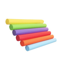 Competition Relay Sticks Set for Boys and Girls - Smooth NBR Material Track and Field Accessories, Safe and Durable Design