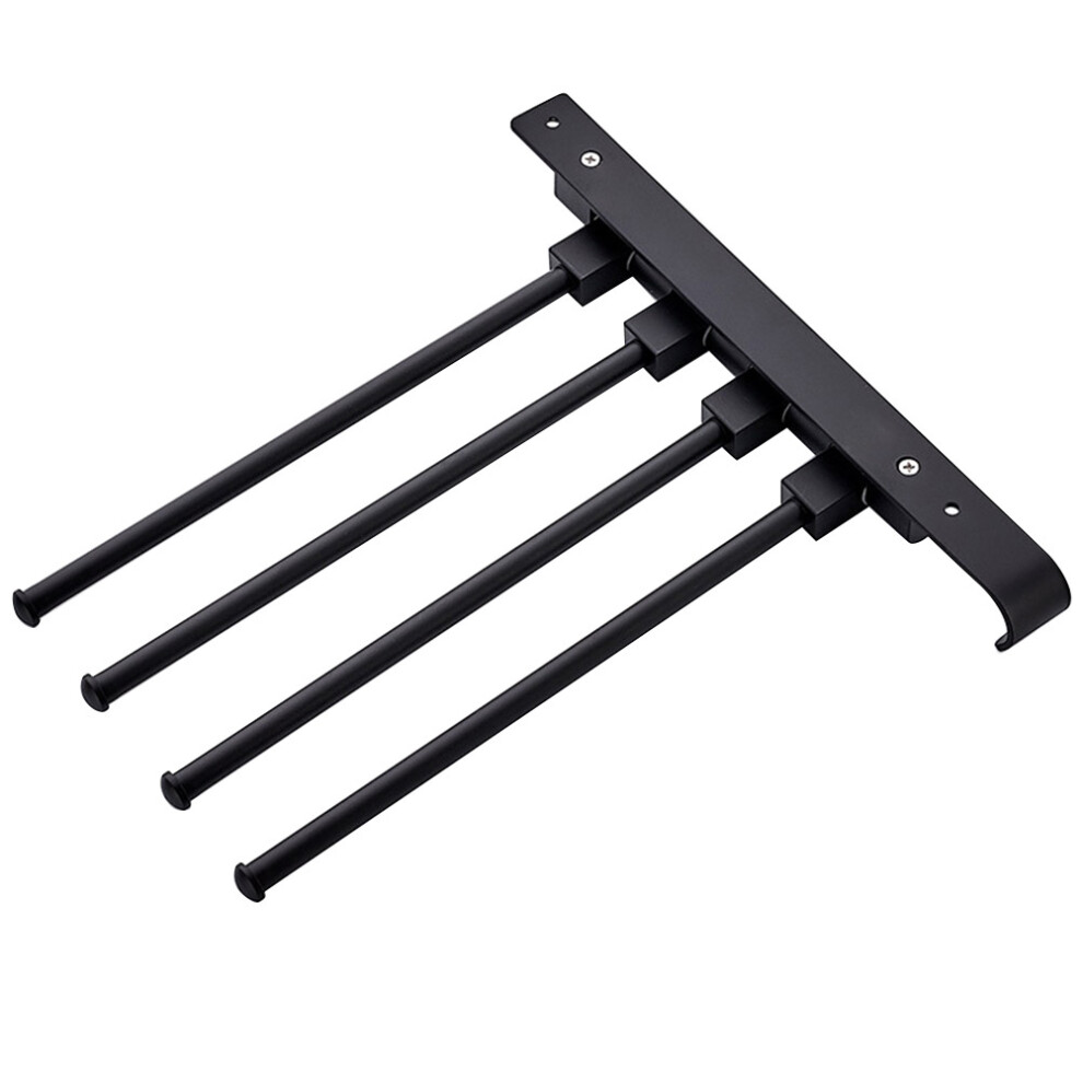 1 Stuk Om Handdoekbeugel Aluminium Te Draaien-image