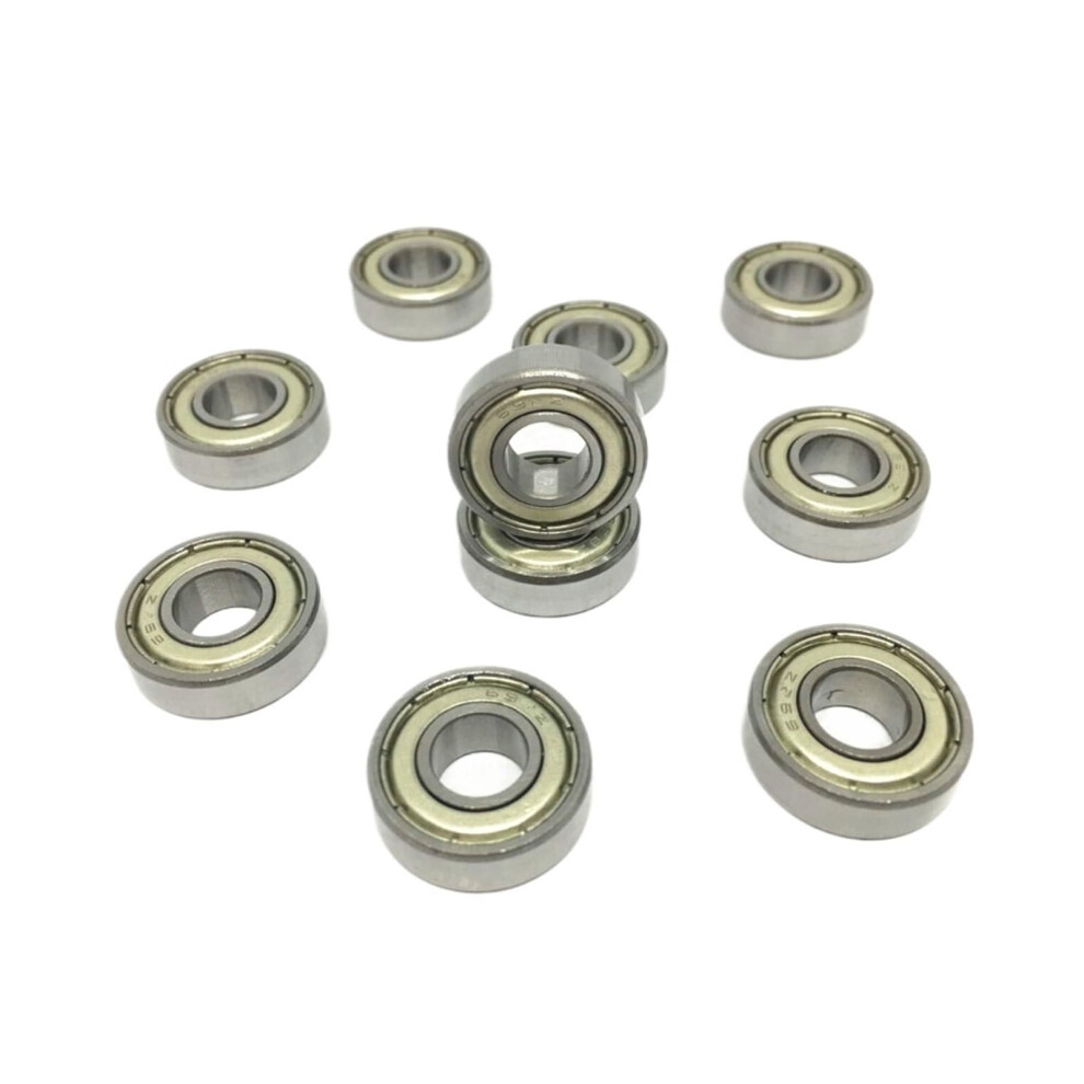 697Zz Deep Groove Ball Bearing 7X17x5 Mm Miniature Bearing 50Pcs 697-2Z High Precision Steel Bearings 6947110415703