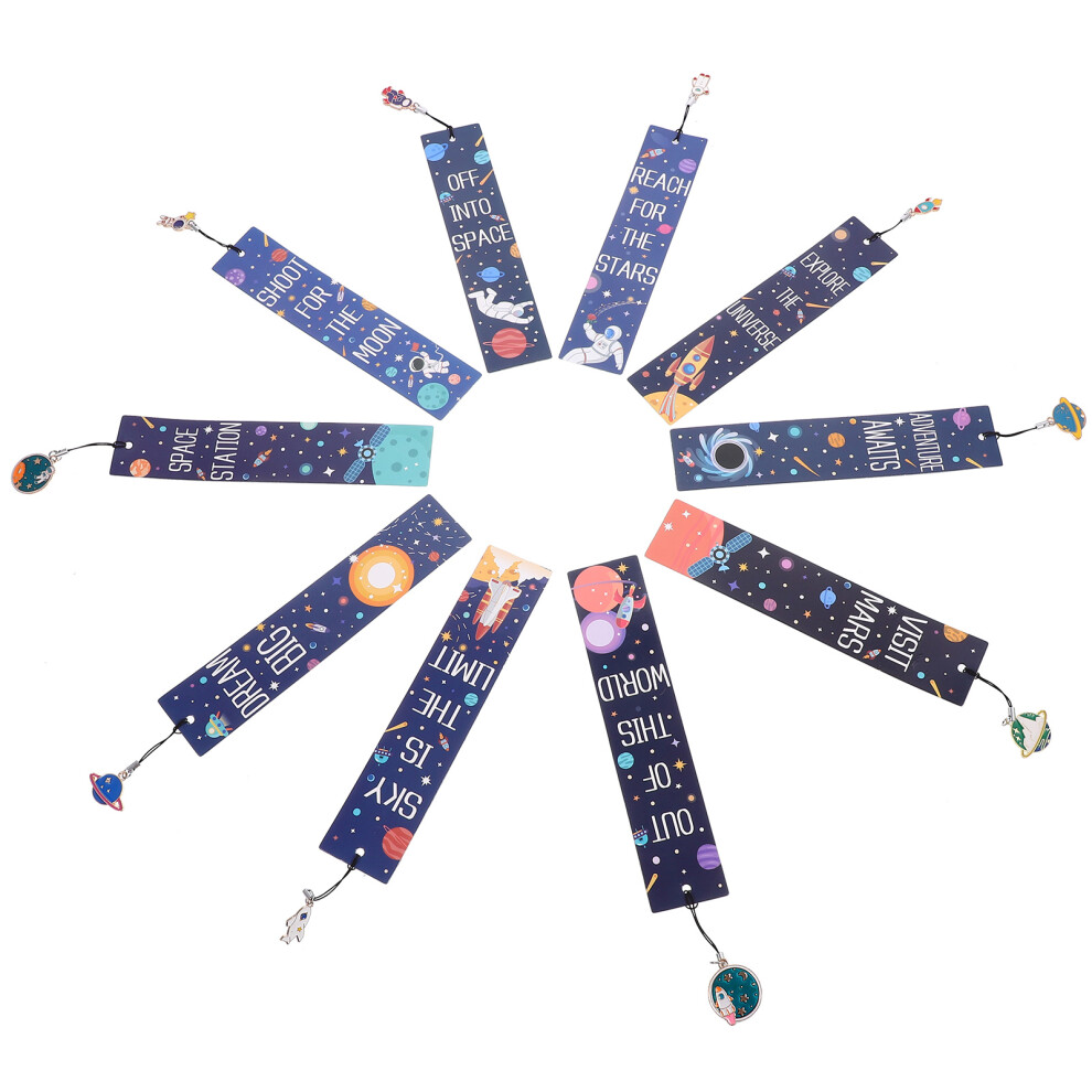 10 Ruimte Bladwijzer Kind Versieren Draagbaar-image