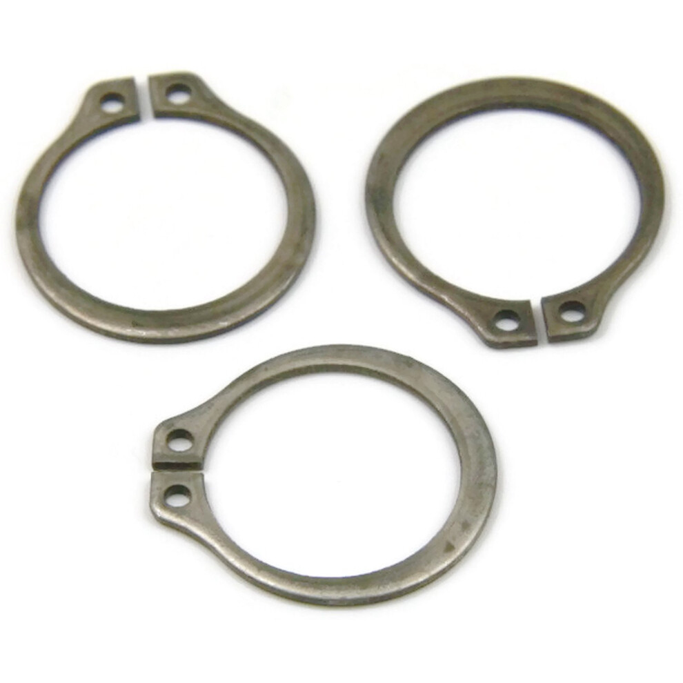 Stainless Steel Snap Rings Retaining Rings Sh-35Ss 9Mm Size 25-Pack Durable Fasteners For Mechanical Applications 6447073909641
