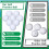 Practice Golf Balls Bulk 45g Solid Rubber High Bounce Training Balls for Indoor Outdoor Driving Range Swing Practice 2