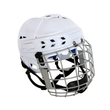 Ice Hockey Helmet Breathable Youth Adult Hockey Helmet with Cage Lightweight Design and Adjustable Fit