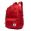 (Red) Converse Backpack Canvas Large Capacity Student School Travel Bags Solid Color 1