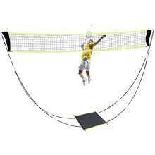 Badminton Net Set with Carrying Bag, Easy Install Beach Tennis Equipment for Indoor/Outdoor Use, No Tools Needed