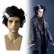 The Sweeney Todd Demon Barber Of Fleet Street Cosplay Wig Hair Halloween Party