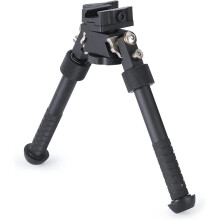 Rifle Bipod 360 Swivel Tiltable Quick Release Adjustable 6-9 Inch for Picatinny Rail Mount Shooting Accessories