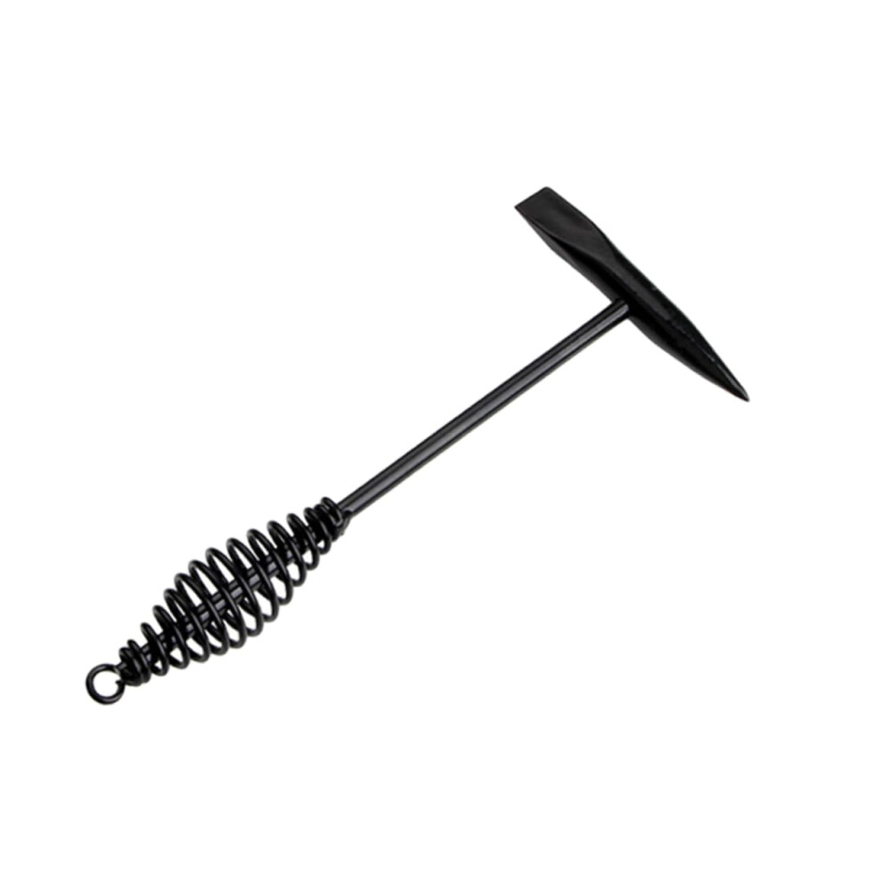 500G High Carbon Steel Slag Hammer with Spring Handle for Welding Slag Removal and Electrician Maintenance Tools-image-OPC-PJXHXPT-NEW
