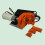 Electric Grinding Sharpener Multifunctional 3 Grinding Blocks Adjustable Speed Compact Design for Home Use 3