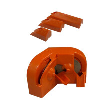 Electric Grinding Sharpener Multifunctional 3 Grinding Blocks Adjustable Speed Compact Design for Home Use