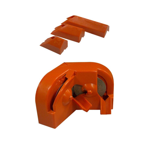 Electric Grinding Sharpener Multifunctional 3 Grinding Blocks Adjustable Speed Compact Design for Home Use