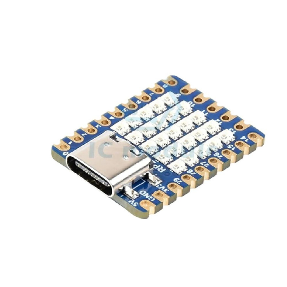 Rp2040-Matrix Development Board 5X5 Rgb Led Matrix Dual-Core Processor High Reliability Durable Electronic Component 6038364537560