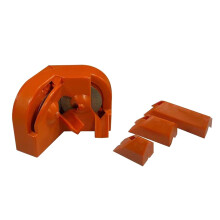 Grinding Sharpener for Electric Drill Bit - Compact Tool with 3 Grinding Holders, Compatible with All Drill Types