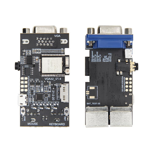 VGA32 VGA ESP32 PSRAM Module Controller with PS/2 Mouse Keyboard Support for Graphics Library and Game Development