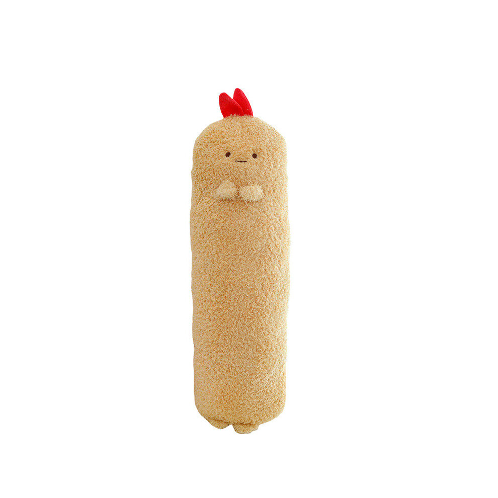 (70cm) Fried Tempura Shrimp Plush Toy Cartoon Animal Doll For Bedroom Lounge Gift Child-image-OPC-PJXJ6SF-NEW