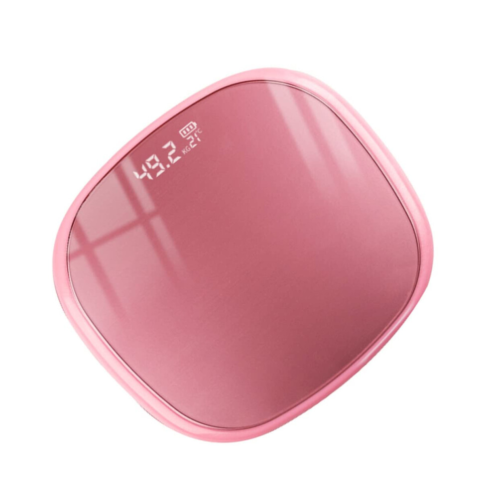 Body Weight Scale for Home Use with Fat Measurement Compact Design Rechargeable Battery Accurate Management