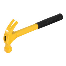 Integrated Claw Hammer Framing Tool for Woodworking Durable Handle Tight Connection for Easy Nailing and Repairs 16 oz