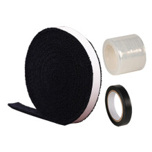 Water Absorbent Self-Adhesive Badminton Racket Grip Tape Non-Slip Cloth Schwarz 3m Durable Size