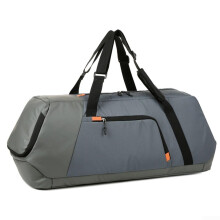 Waterproof Badminton Backpack Gray with Large Space, Separate Shoe Compartment, and Durable Material for Athletes