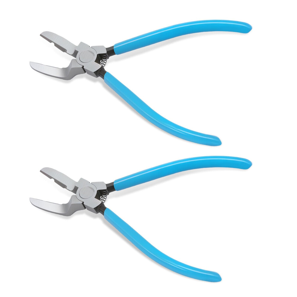 Flush Cut Pliers Set, Adjustable Rivet Removal Tool, Spring Loaded Panel Clip Pliers For Automotive Trim And Snap Fasteners 6038364538529