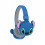 (Blue)Lilo Stitch Bluetooth Headset Cartoon Cute Childrens Headset Foldable Stereo 1