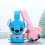 (Blue)Lilo Stitch Bluetooth Headset Cartoon Cute Childrens Headset Foldable Stereo 3