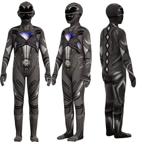 (Black,150)Déguisement Power Rangers puissant morphin enfant ...