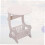Sofa Bed Side Table Mini Coffee Table for Living Room, Modern White Shelf, Compact Design, Versatile Use 4