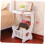 Sofa Bed Side Table Mini Coffee Table for Living Room, Modern White Shelf, Compact Design, Versatile Use 2