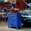 AREBOS AREBOS 4-Drawer +Compartment Tool Cabinet Garage Tool Chest with Wheels Workshop Tool Storage Lockable Blue 8