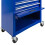 AREBOS AREBOS 4-Drawer +Compartment Tool Cabinet Garage Tool Chest with Wheels Workshop Tool Storage Lockable Blue 13