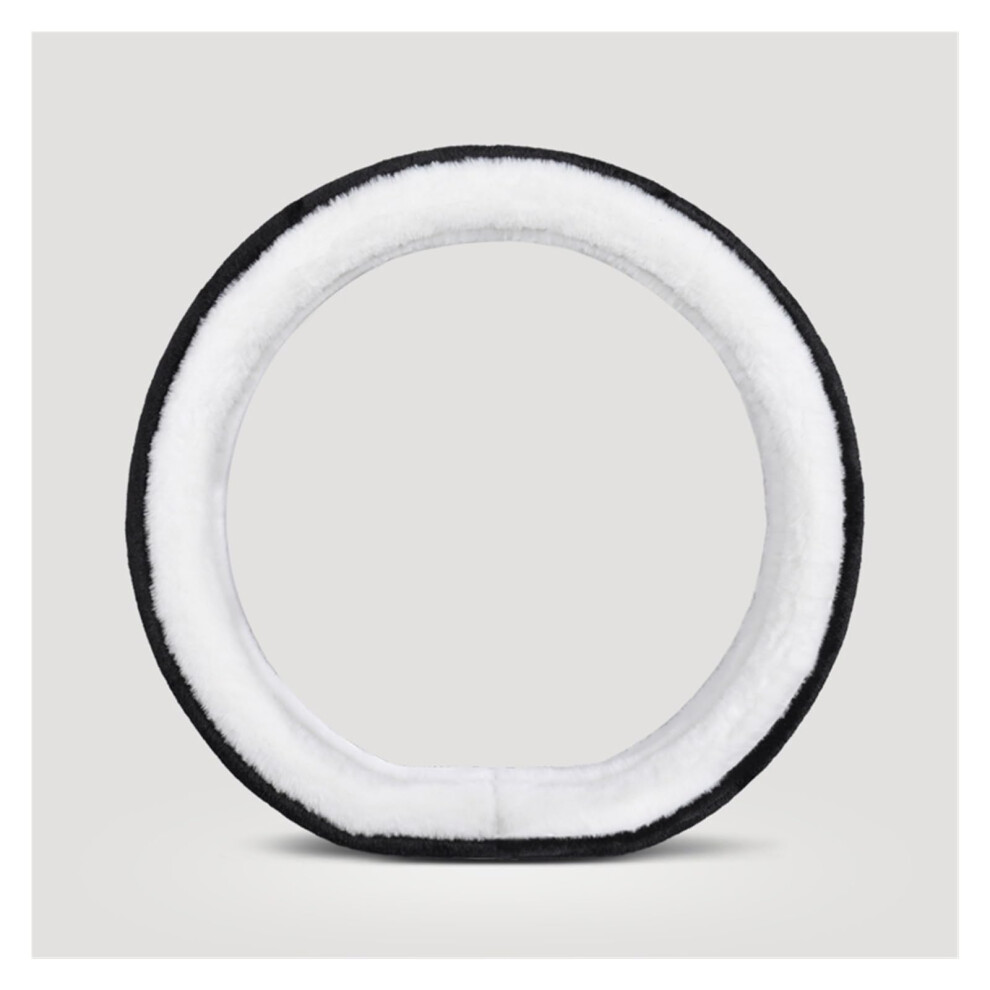 Car Steering Wheel Cover Set D Type Winter Short Plush Breathable Moisture Drainage 3# Color Car Interior Accessory 6447073913136