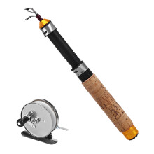Ice Fishing Rod and Reel Combo, Lightweight Portable Fishing Equipment, Small Reel, Durable Ice Fishing Gear