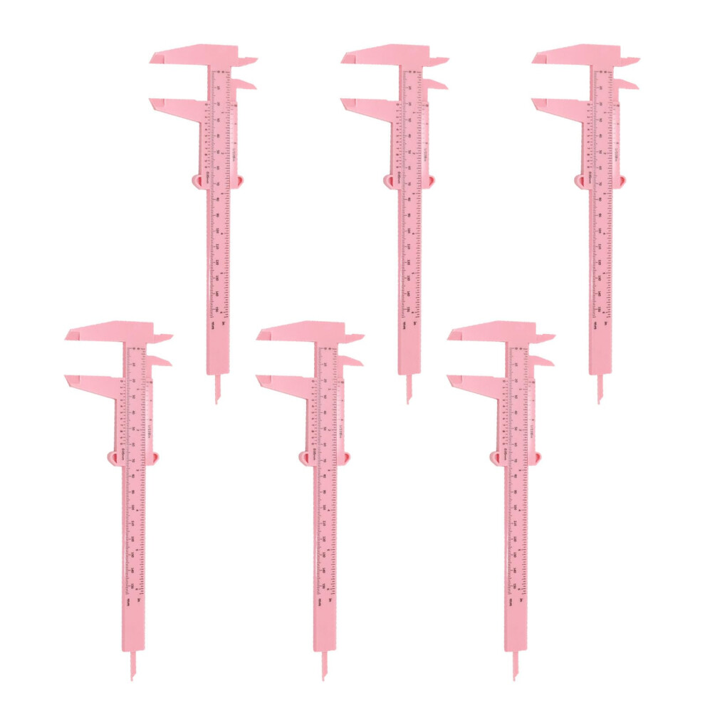 Vernier Caliper 150Mm Double Scale Measuring Tool, 6 Pcs Multifunctional Calipers For Jewelry And Precision Measurements 6482260921372