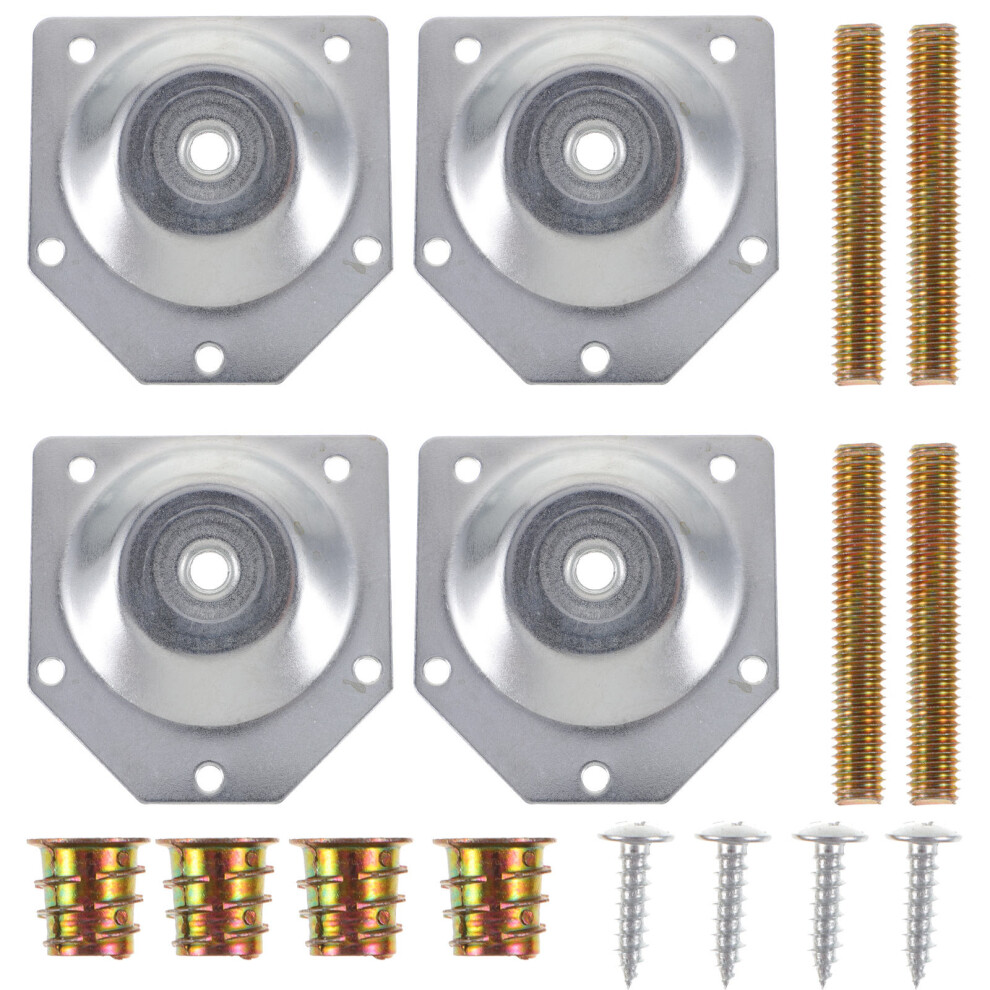 4 Stuks Bankaccessoires Stempelafschuining-image