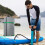 Paddleboard Backpack - Rolling Inflatable Paddle Board Bag, 600D Oxford Fabric, Waterproof, Adjustable Straps, Green 3