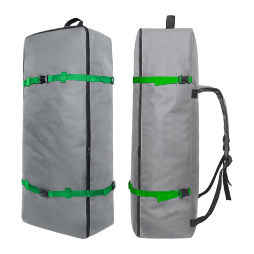 Paddleboard Backpack - Rolling Inflatable Paddle Board Bag, 600D Oxford Fabric, Waterproof, Adjustable Straps, Green